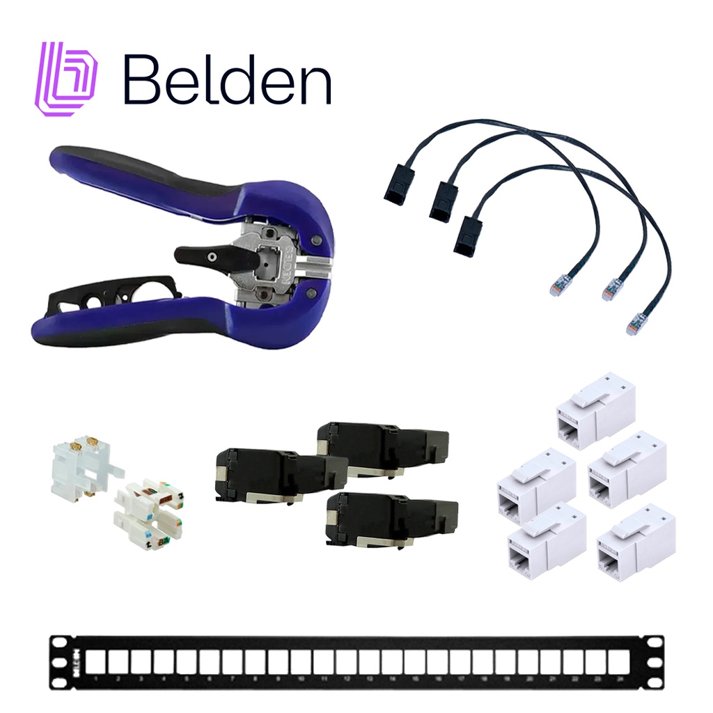 Kit de Inicio Belden BEL-TOOLS Essentials Todo Lo Necesario para Comenzar con la Solucion