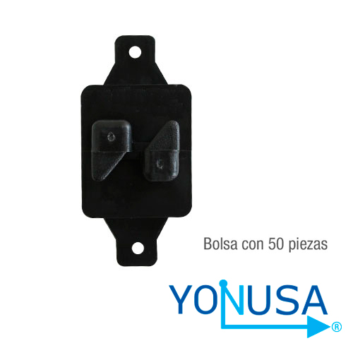 Aislador de Paso Premium para Cercas Electrificadas Yonusa AIS01 50PZAS x Bolsa