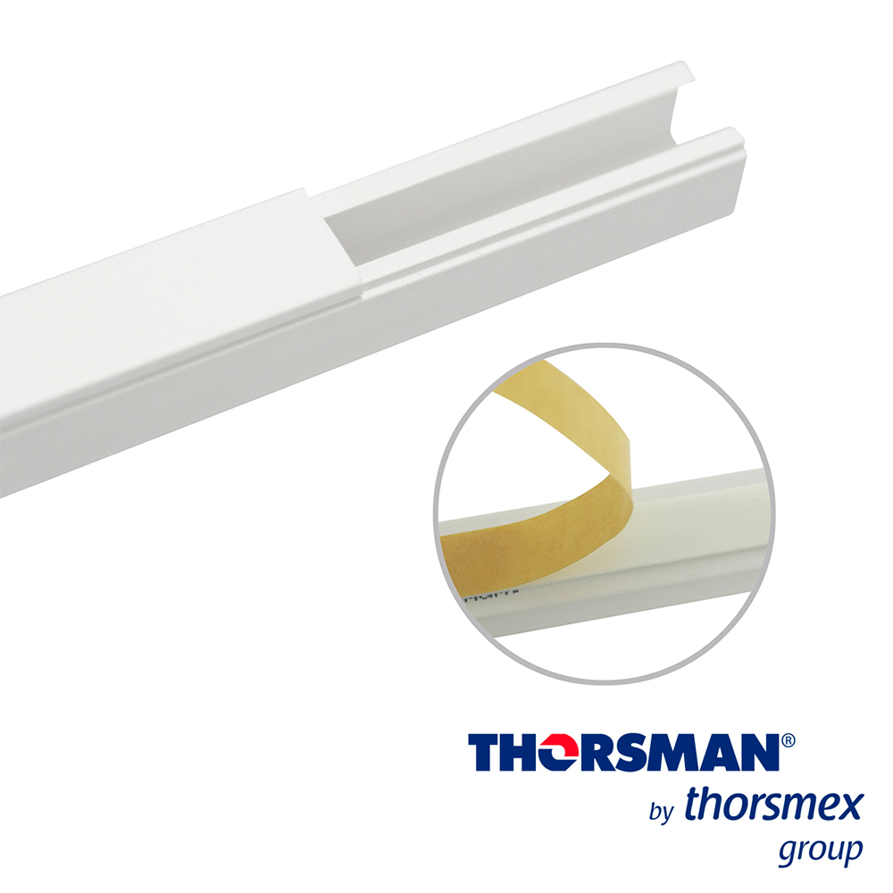 Canaleta Thorsman TMK0812 5001-01252 Paq. 4 Pza 8 Mm Alto x 12 Mm Ancho - 1.10M Largo