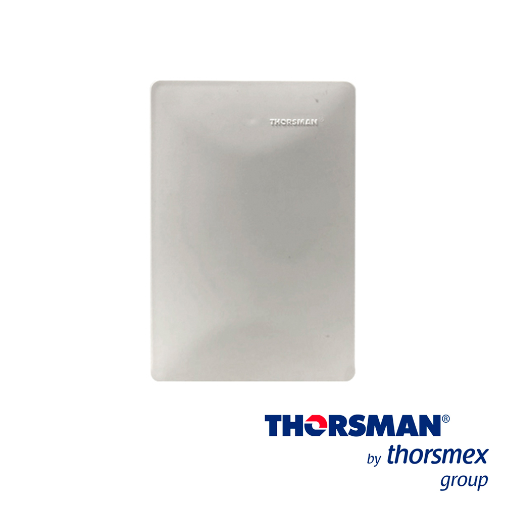 Thapa Ciega Thorsman 7200-02001 Color Blanco para Uso en Interiores Alta Rigidez