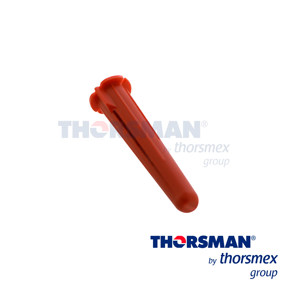 Taquete Thorquete Thorsman TP2X 1 4 1103-14000 Color Rojo Bolsa 1000PIEZA,ELABORADO con