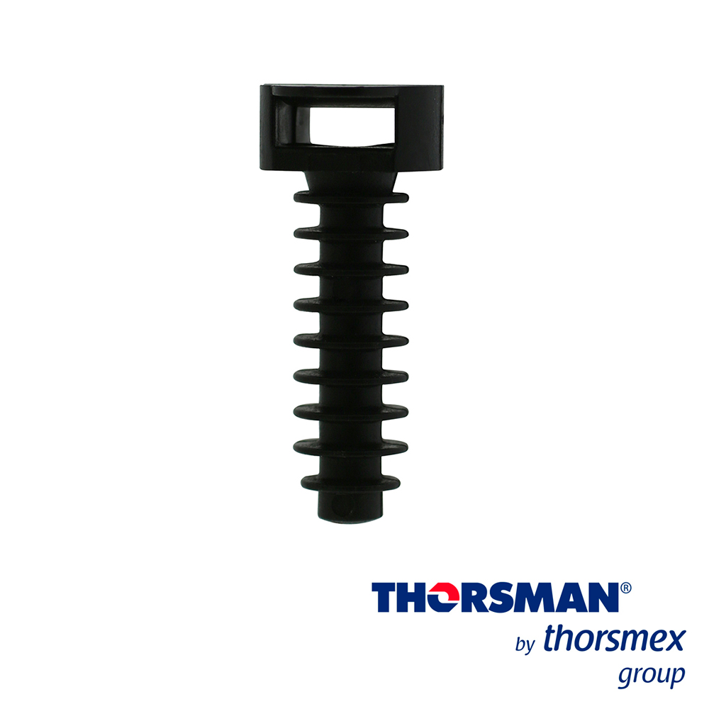 Fijathodo Tft Thorsman 1401-10100 Color Negro Caja 100 Pza Capacidad para Uno o Varios