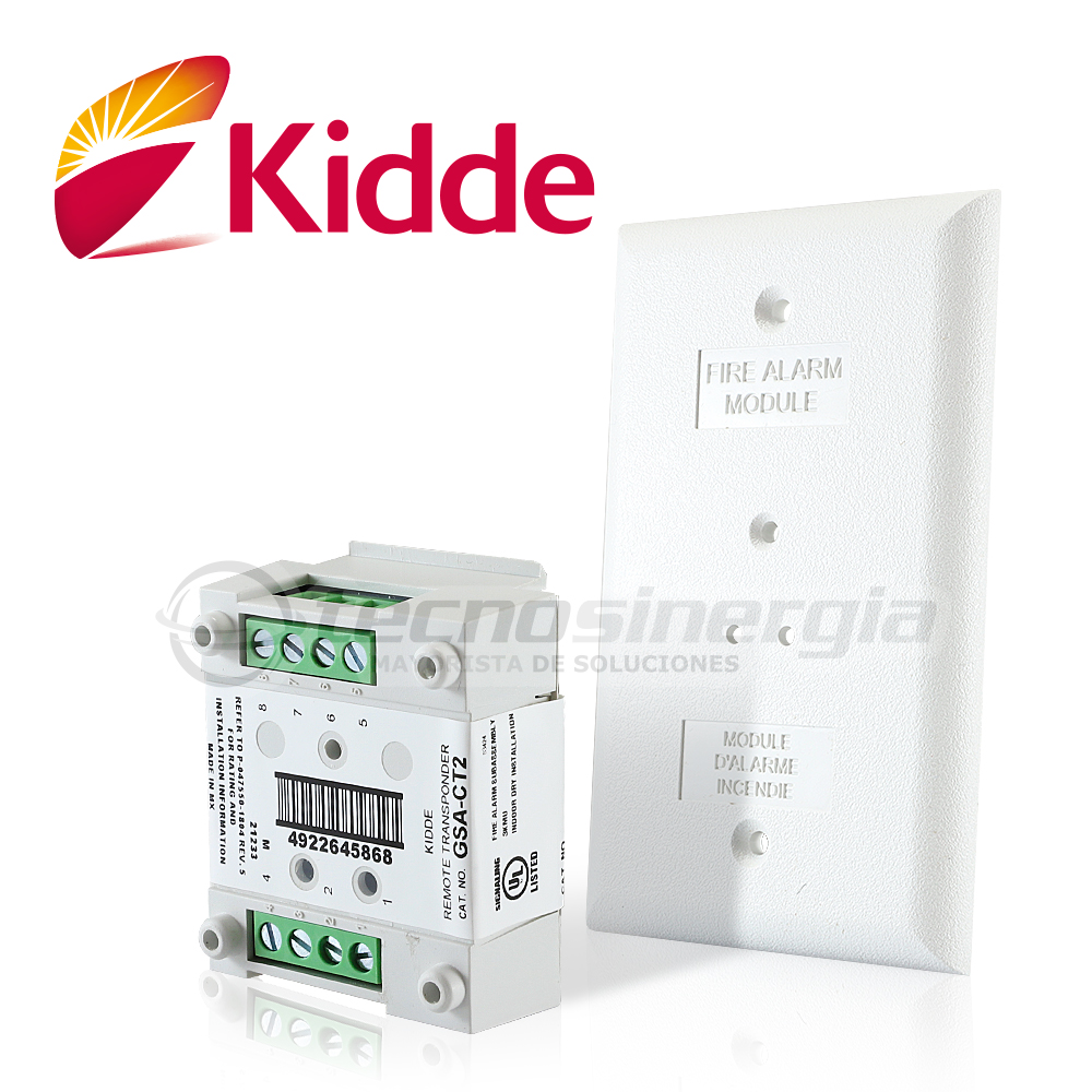 [TSN-IP020EDW19-15] Módulo de Supervision de Contacto Seco Doble Vigilant GSA-CT2 Se Integra en el Lazo de
