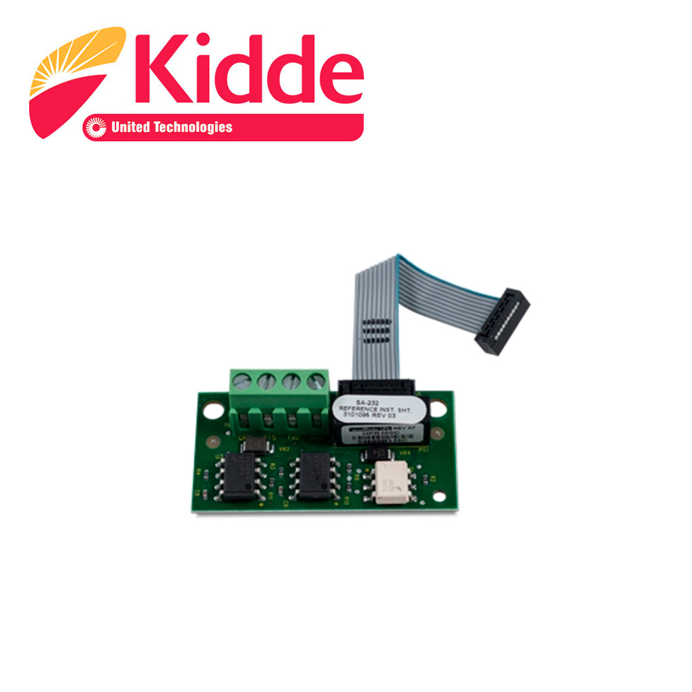[TSN-IP020EDW34] Tarjeta Interfaz Kidde RS-232 para Programacion Compatible con los Paneles (VS1 y VS4) SA-232