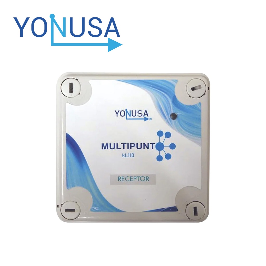 Receptor para Solucion Multipunto Yonusa KLR110. Capacidad para Operar Hasta 10 Sirenas o