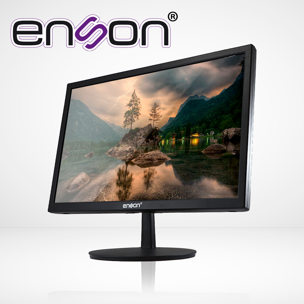 Monitor LED Full Hd de Enson Modelo ENS-MDH19 de 19 Pulgadas Resolución de 1920 x 1080