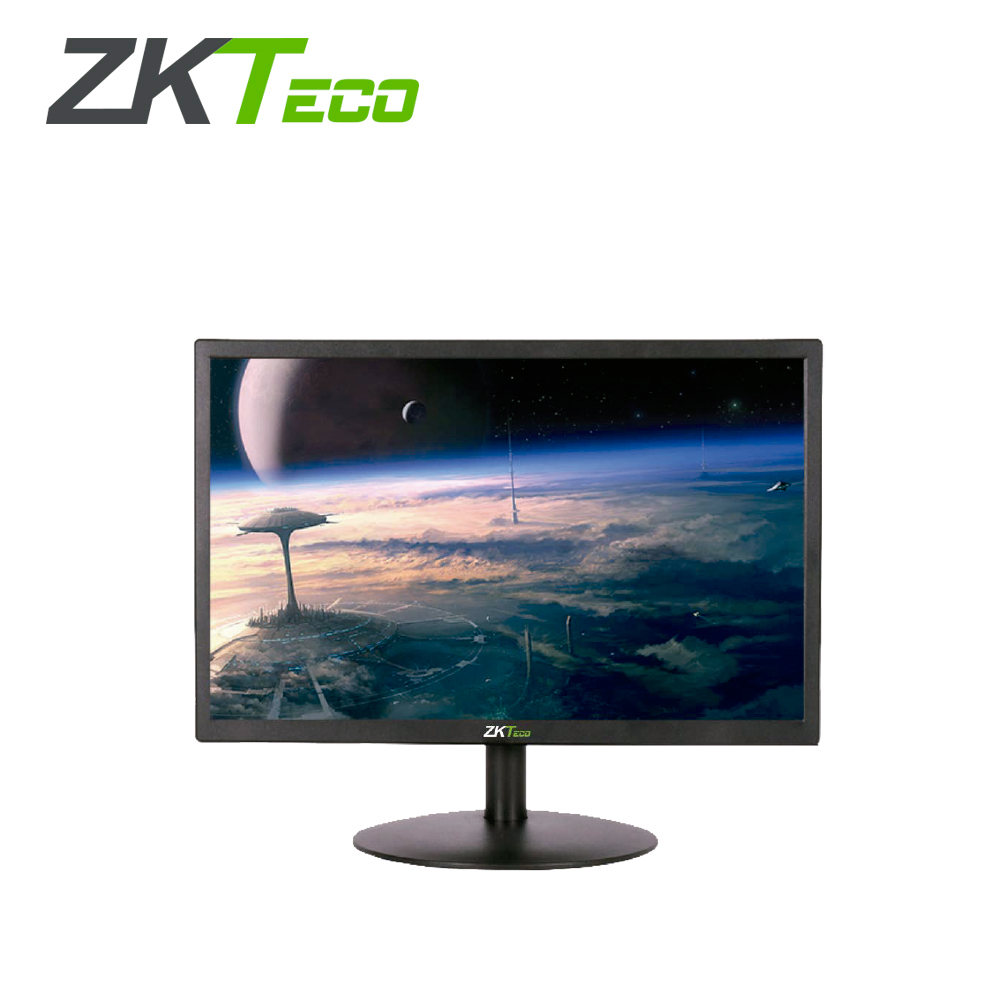Monitor Especializado para Video Vigilancia LED Hd de 19 Pulgadas ZKTeco Modelo ZD19-2K