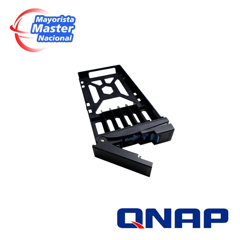[TSN-NS011QNA01-10] Qnap TRAY-25-NK-BLK01 SSD Tray For 2.5" Drives Without Key Lock Black Plastic Tooless