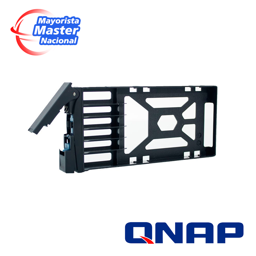 [TSN-NS011QNA02-10] Qnap TRAY-25-NK-BLK02 SSD Tray For 2.5" Drives Without Key Lock Black Plastic