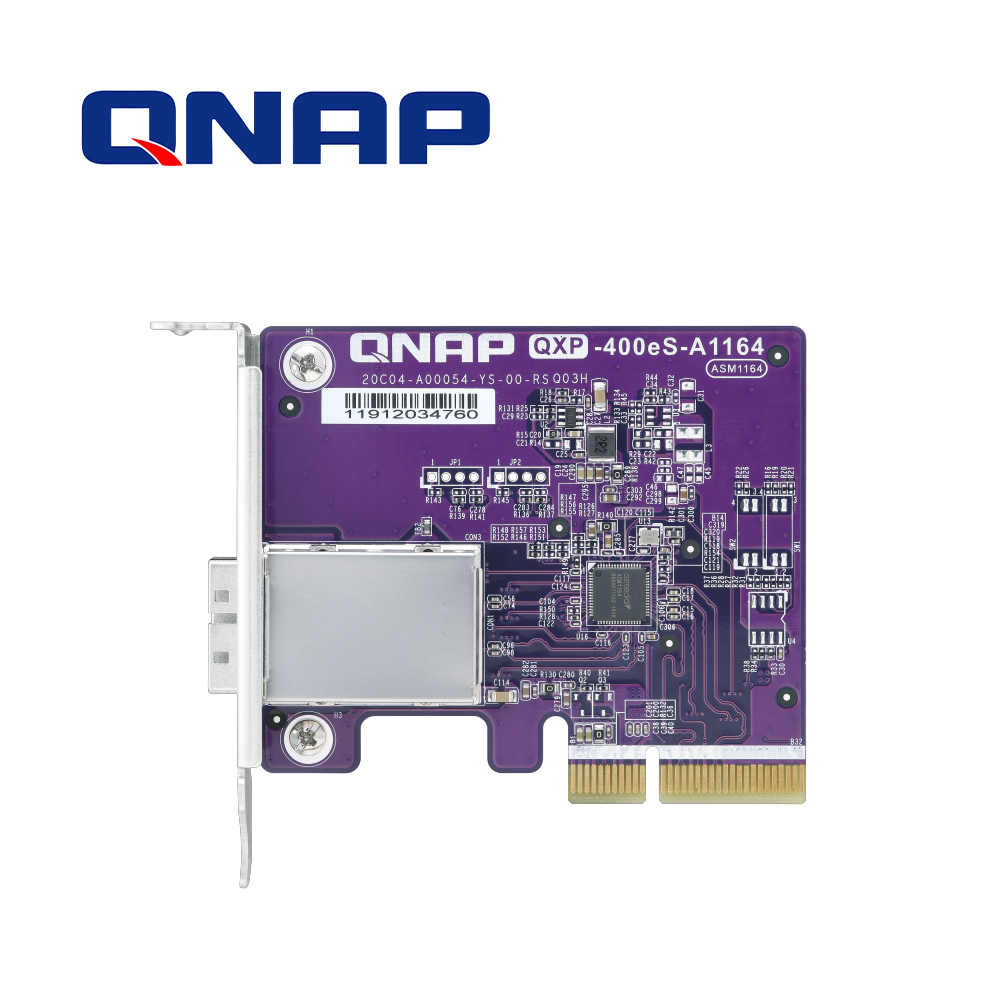 [TSN-NSA11QNA60] Qnap QXP-400eS-A1164 Adaptador de Bus de Host Sata de 1 Puerto SFF-8088 4 x Sata 6GB S