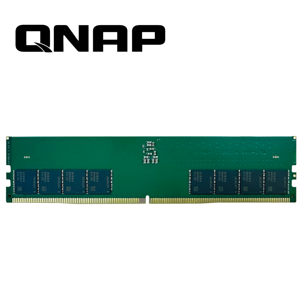 [TSN-NSA11QNA66] Memoria Ram Qnap 32GB DDR5 Ecc 4800 Mhz Udimm Modelo RAM-32GDR5ECT0-UD-4800 Version T0