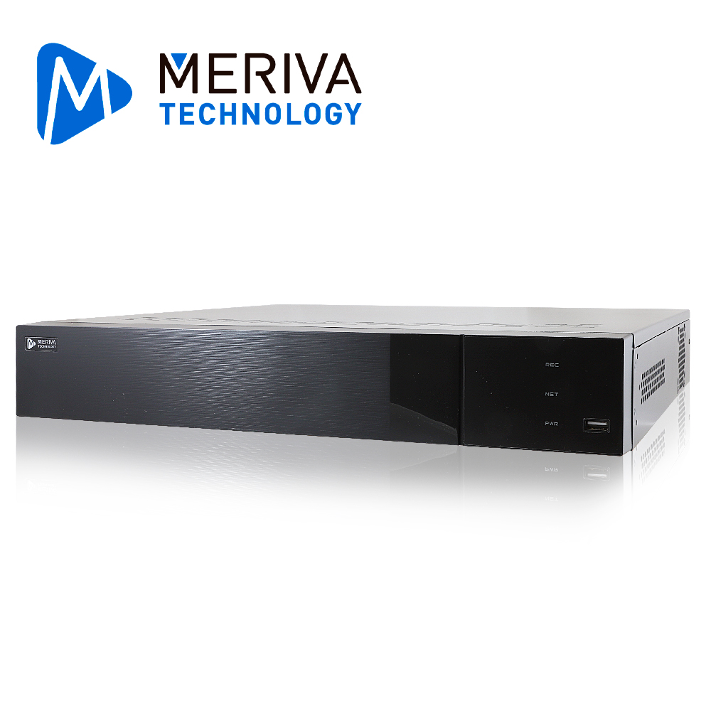NVR 16 Ch IP 12MP Meriva Technology MAIN-1616A