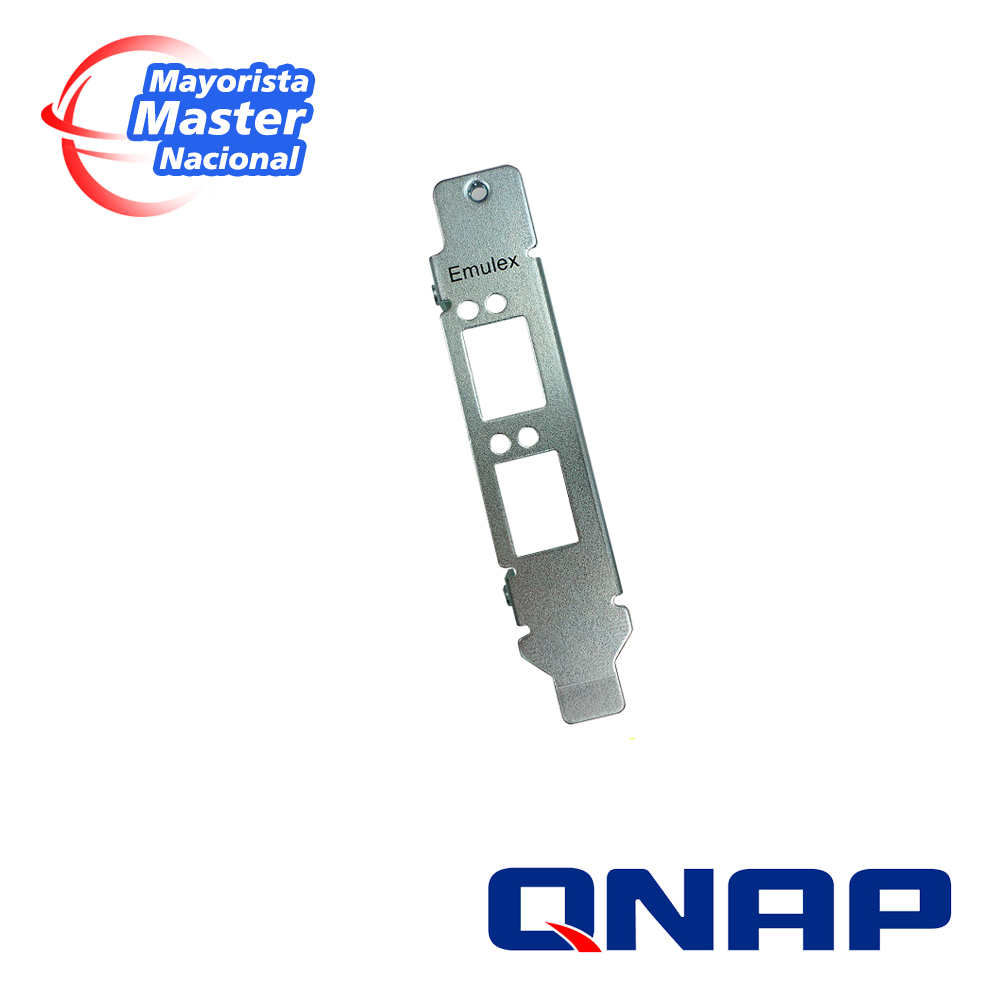 [TSN-NVA100QNA14-10] Qnap SP-BRACKET-10G-EMU Desktop And 1U NAS Bracket For Emulex Dual Port Sfp+ 10GBE Nic