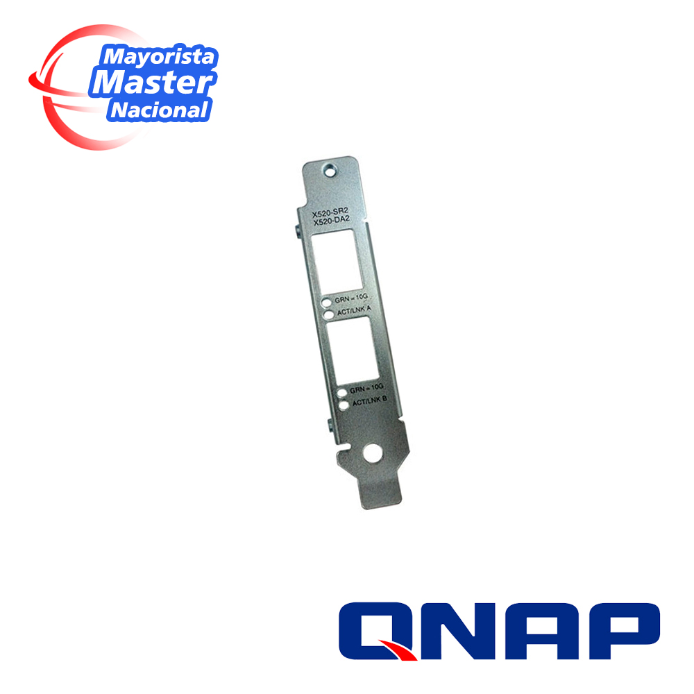 [TSN-NVA100QNA15-10] Qnap SP-BRACKET-10G-X520SR2 Desktop NAS Bracket For Intel X520-SR2 X520DA-2 10GBE Nic