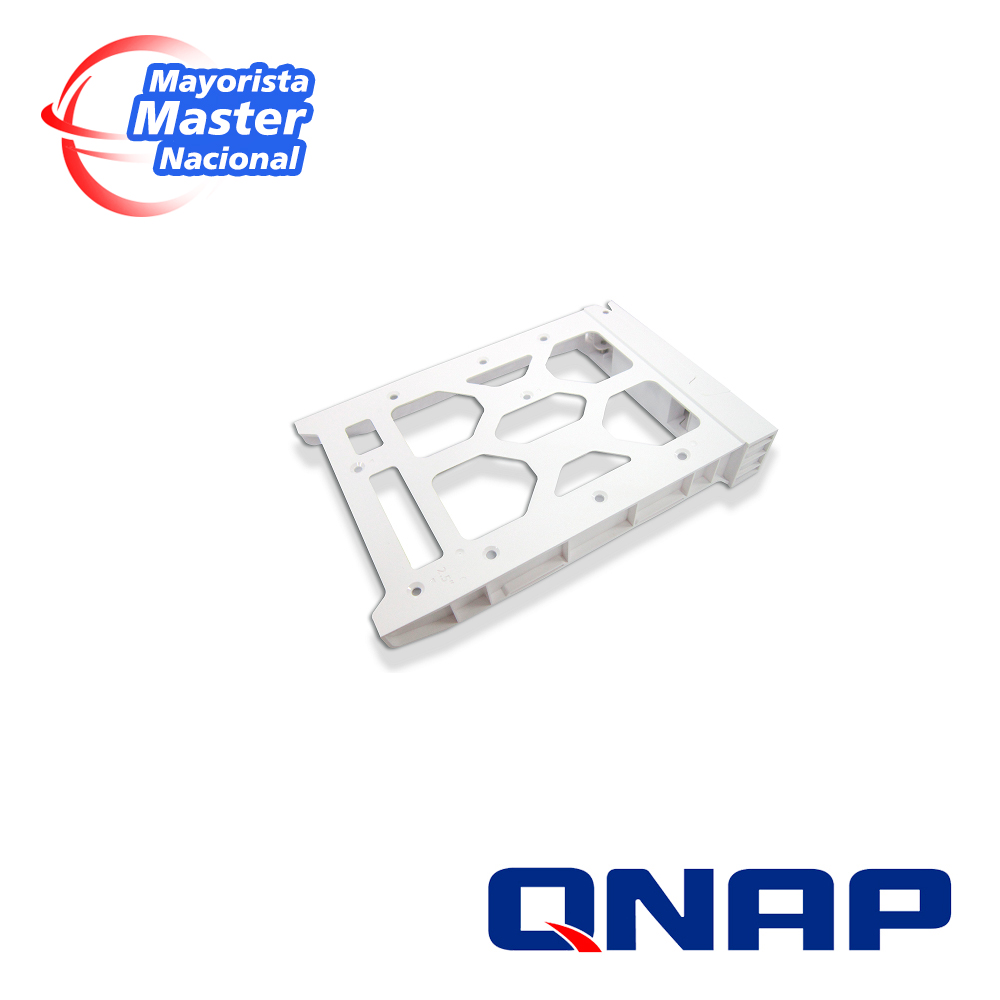 [TSN-NVA100QNA25-10] Qnap SP-X20-TRAY HDD Tray Without Key Lock White Plastic