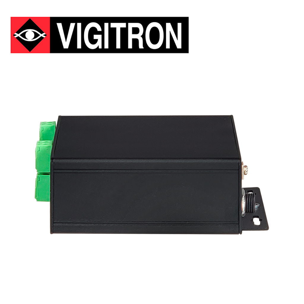 Receptor Ethernet Par Unico y POE 914 Metros Vigitron Modelo VI27001 4 Puertos VI27004