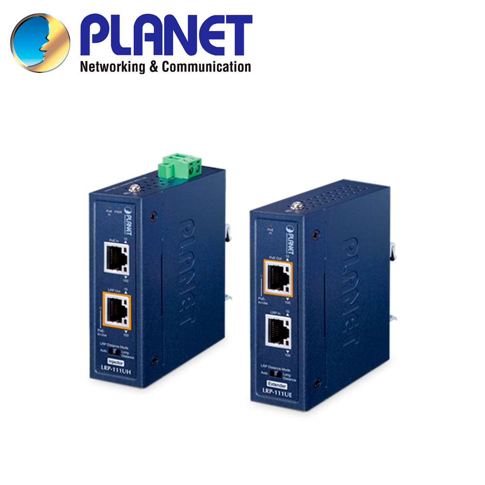 Kit Extensor Industrial Poe++ Planet LRP-111U-KIT