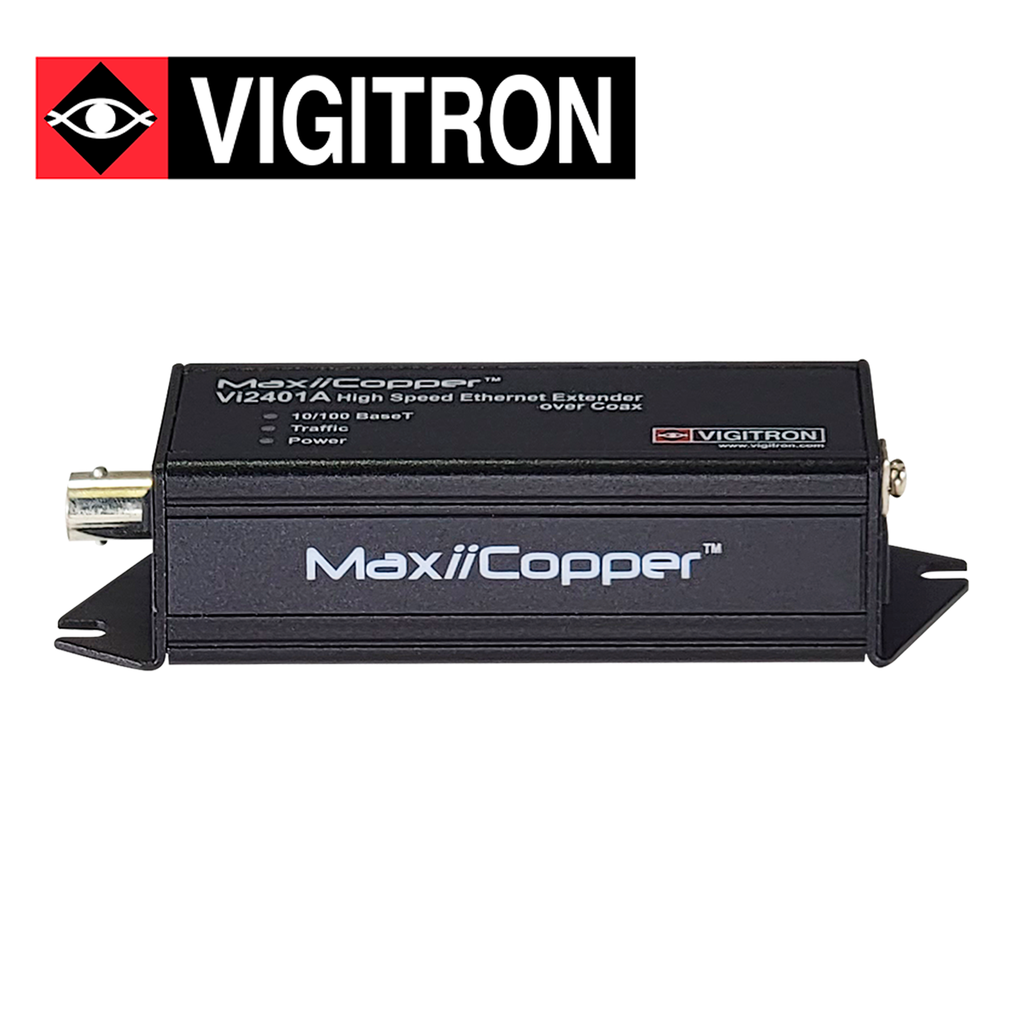 Extensor POE Vigitron VI2401A por Coaxial