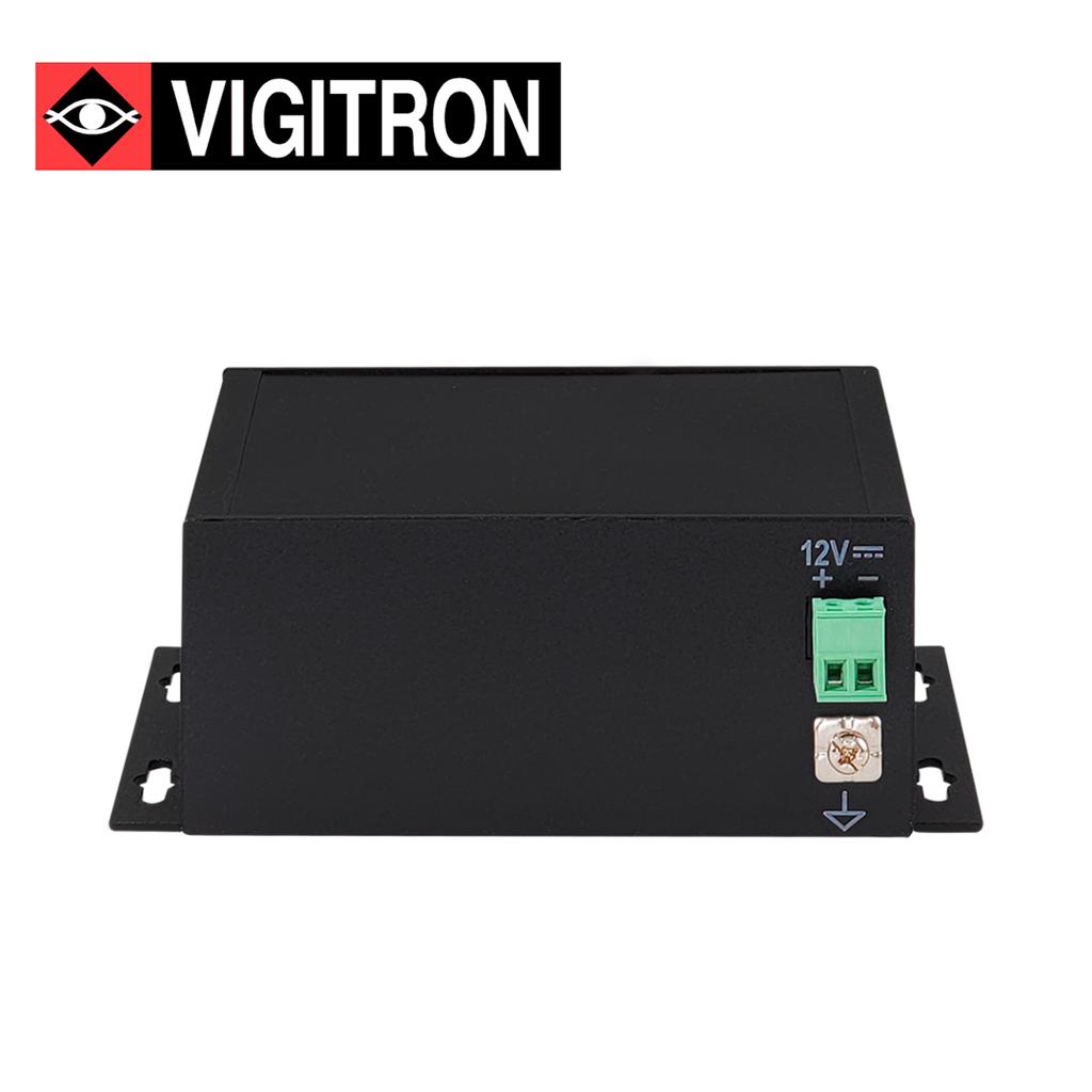 Extensor POE 4 Canales Coaxial Vigitron VI2404A