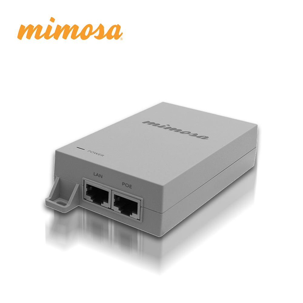 Inyector POE Gigabit Mimosa 50V 1.2A 60W para Radios B5X,A5C-EF C5C,A5X (no INYECTOR POE 50V 60W