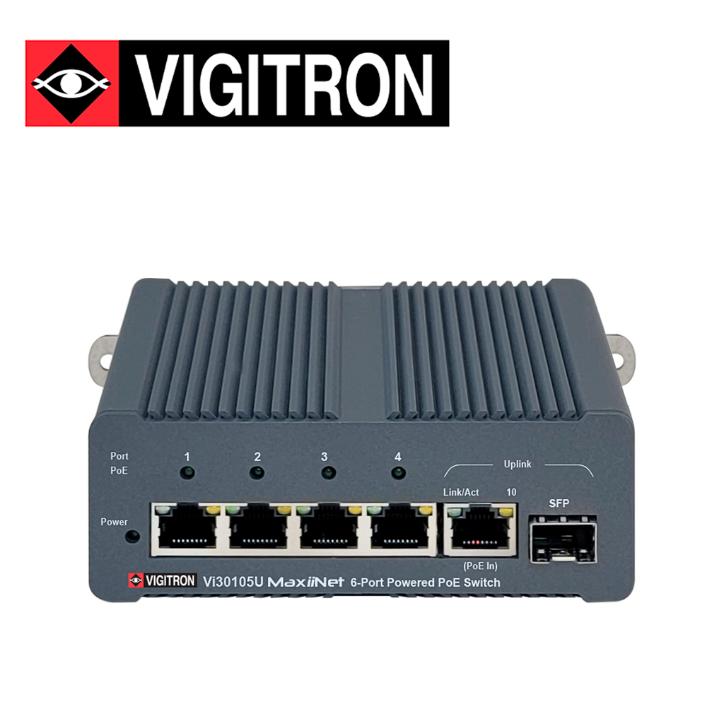 Switch POE no Administrable Vigitron VI30105U L2