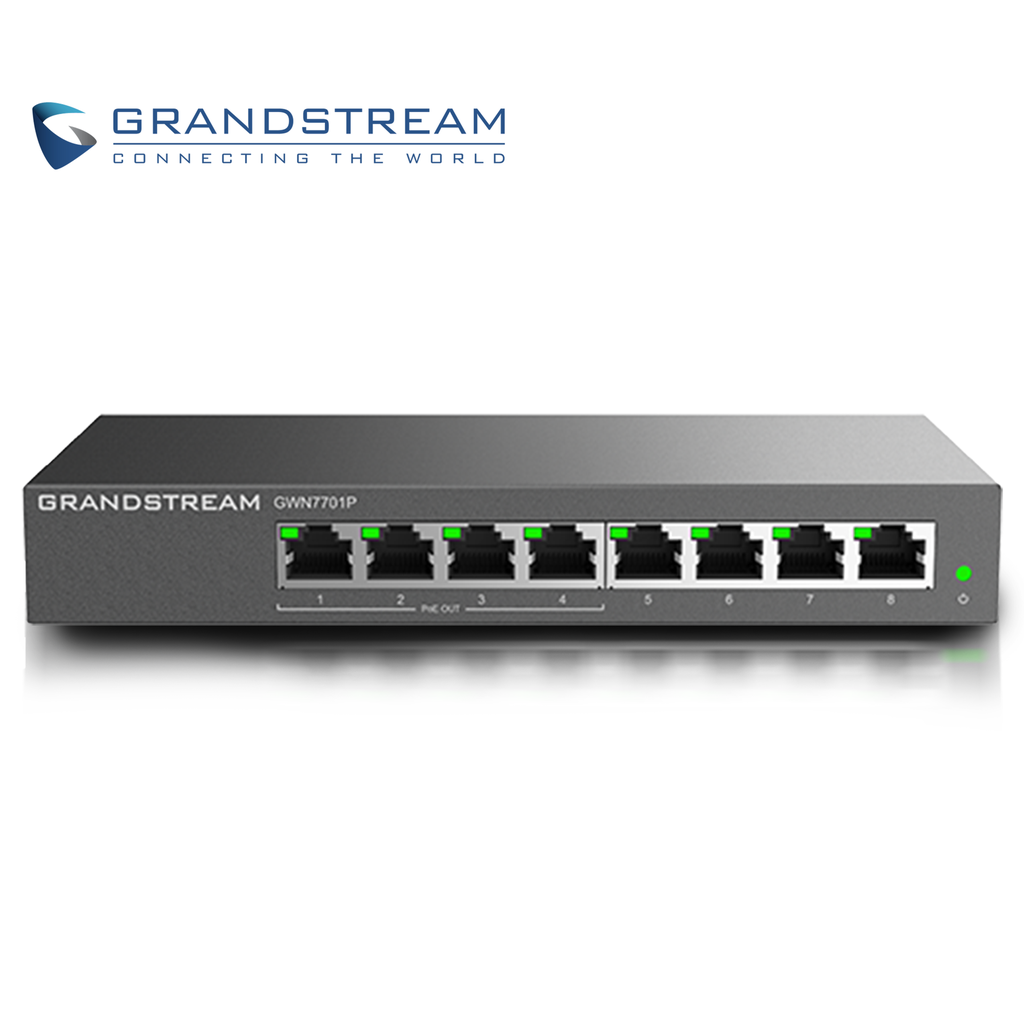 Switch no Administrable Poe+ Grandstream GWN7701P