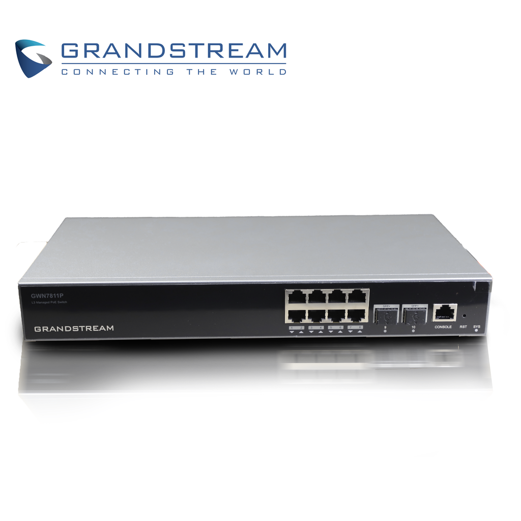 Switch Administrable Poe+ Capa 3 Grandstream GWN7811P
