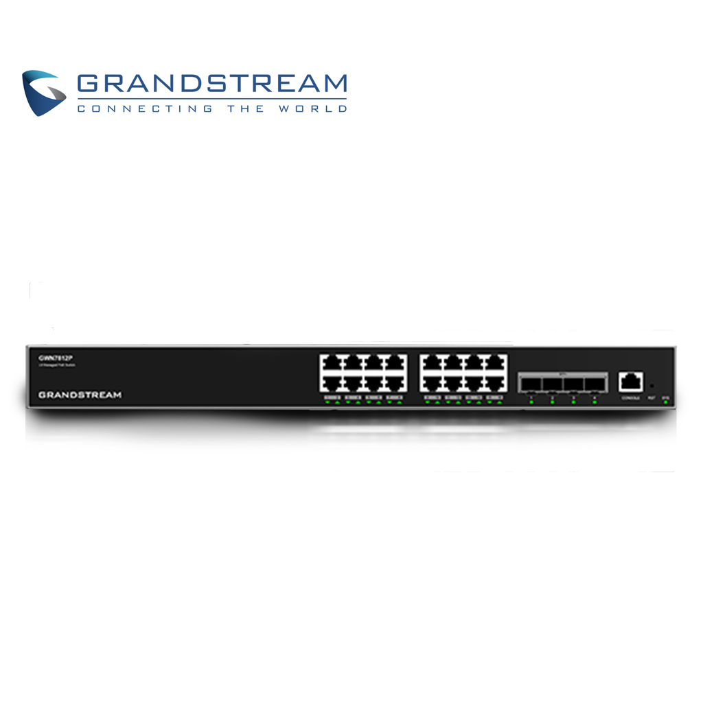 Switch Administrable Poe+ Capa 3 Grandstream GWN7812P