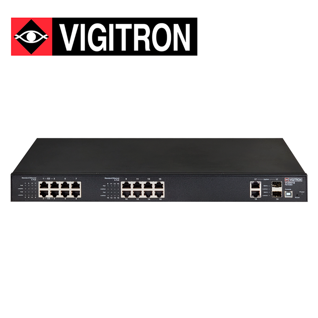 Switch POE Administrable L3 Vigitron VI30018