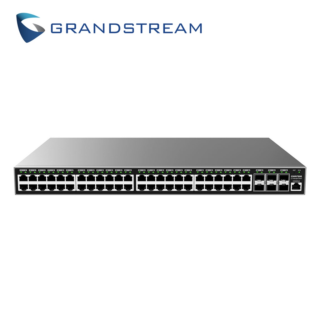 Switch Administrable Capa 2+ Grandstream GWN7806