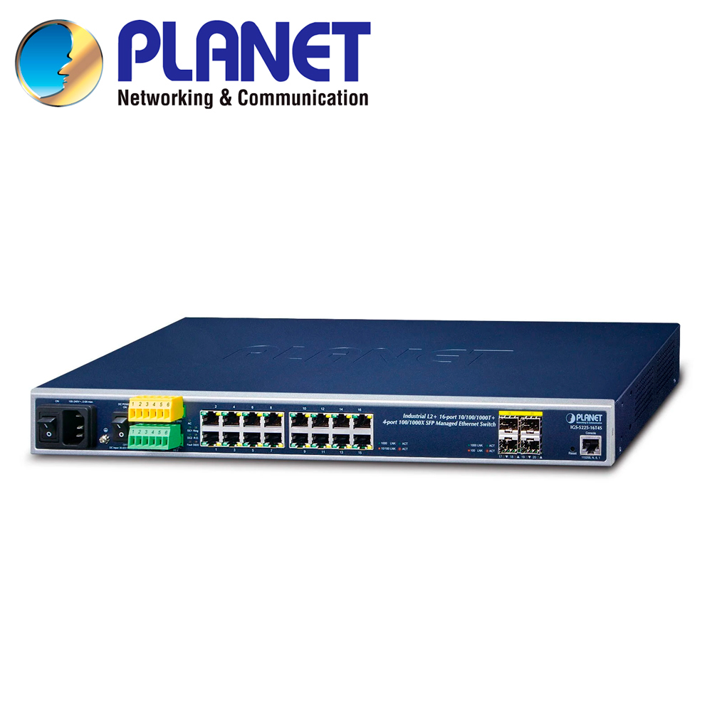 Switch Industrial Administrable L3+ Planet IGS-5225-8T2S2X
