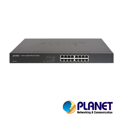 Switch 16 Puerto RJ45 Gigabit Ethernet GSW-1601