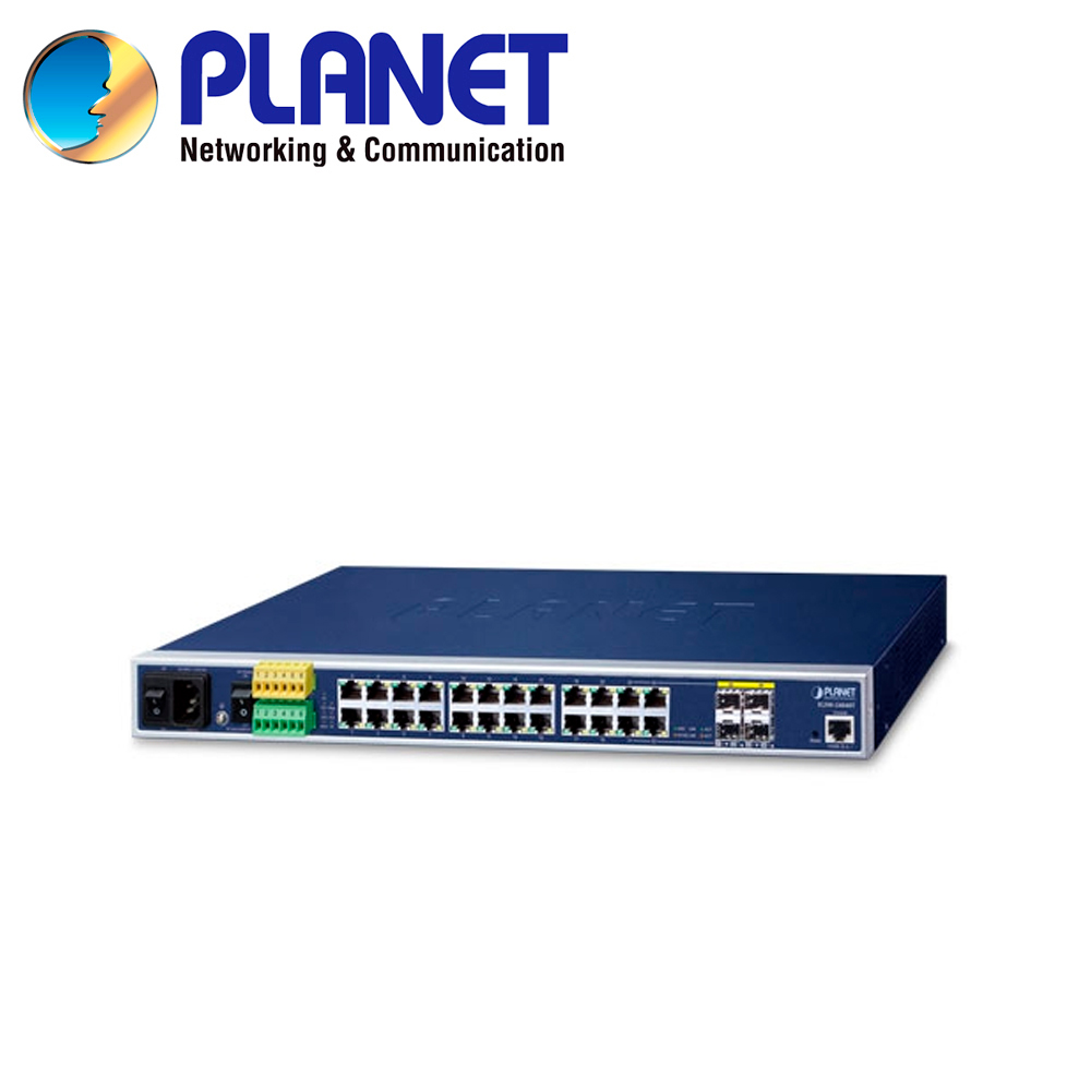 Switch Industrial Administrable L2+ Planet IGSW-24040T