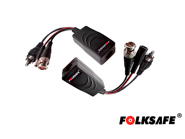[TSN-TH002FOL05] Transceptor Hd Folksafe Transmisor Receptor de Video Audio y VOLTAJE(12V 24V DC FS-HD4301VPA