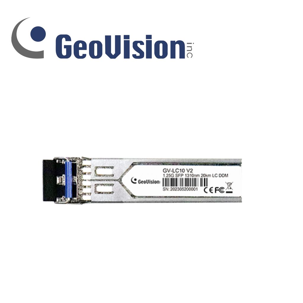 Transceptor Lc Geovision Ieee 802.3z 1000 Base Sx GV-LC10 V2
