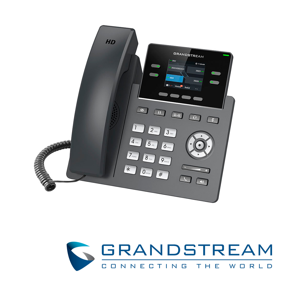 Teléfono IP Grado Carrier Grandstream GRP2612P