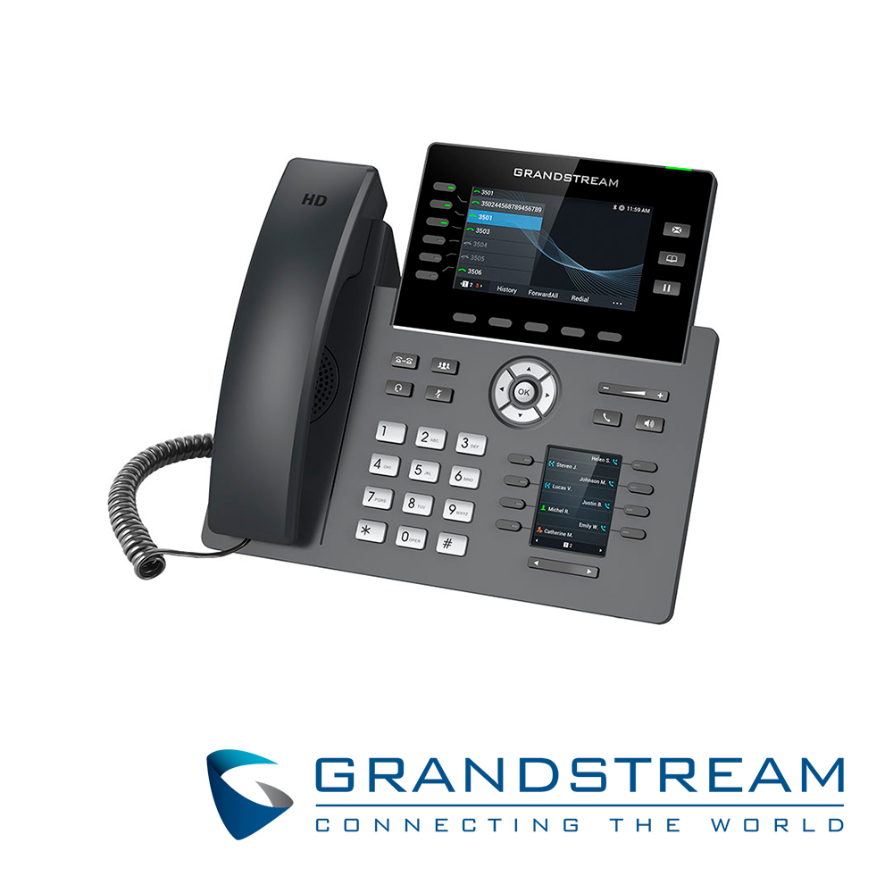 Teléfono IP Grado Carrier Wi-Fi 6 Grandstream GRP2616