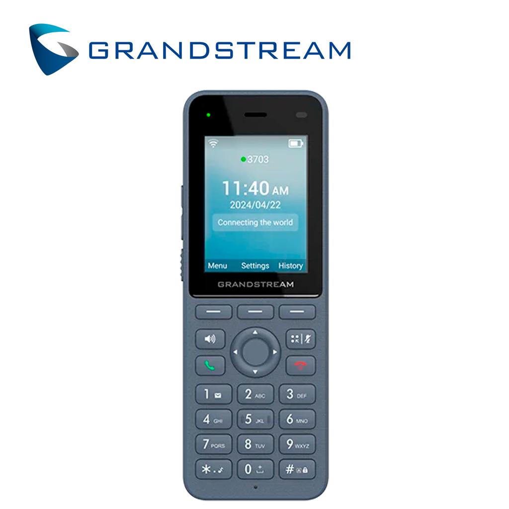 Teléfono IP Portatil Wi-Fi 6 Doble Banda Grandstream WP826