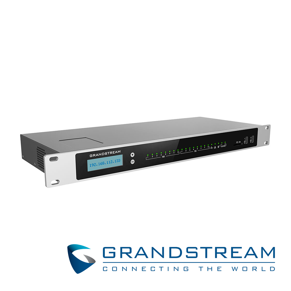 Conmutador IP Grandstream UCM6308A Serie Audio 8 Lineas (fxo) 8 Fxs 1500 Extensiones Sip