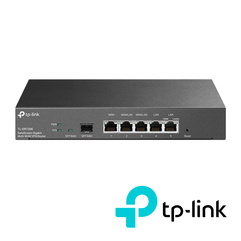Router VPN TP-Link TL-ER7206 Integrado en Omada Sdn Administracion Centralizada 1 Puerto