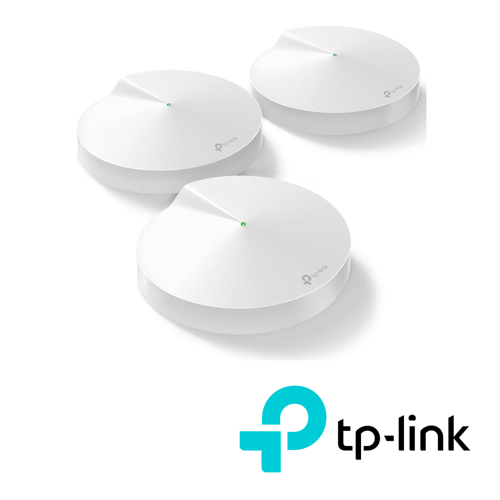 Sistema Wi-Fi Mesh TP-Link Deco M5(3-PACK) AC1300 Dual Band Hasta 100 Equipos Bluetooth