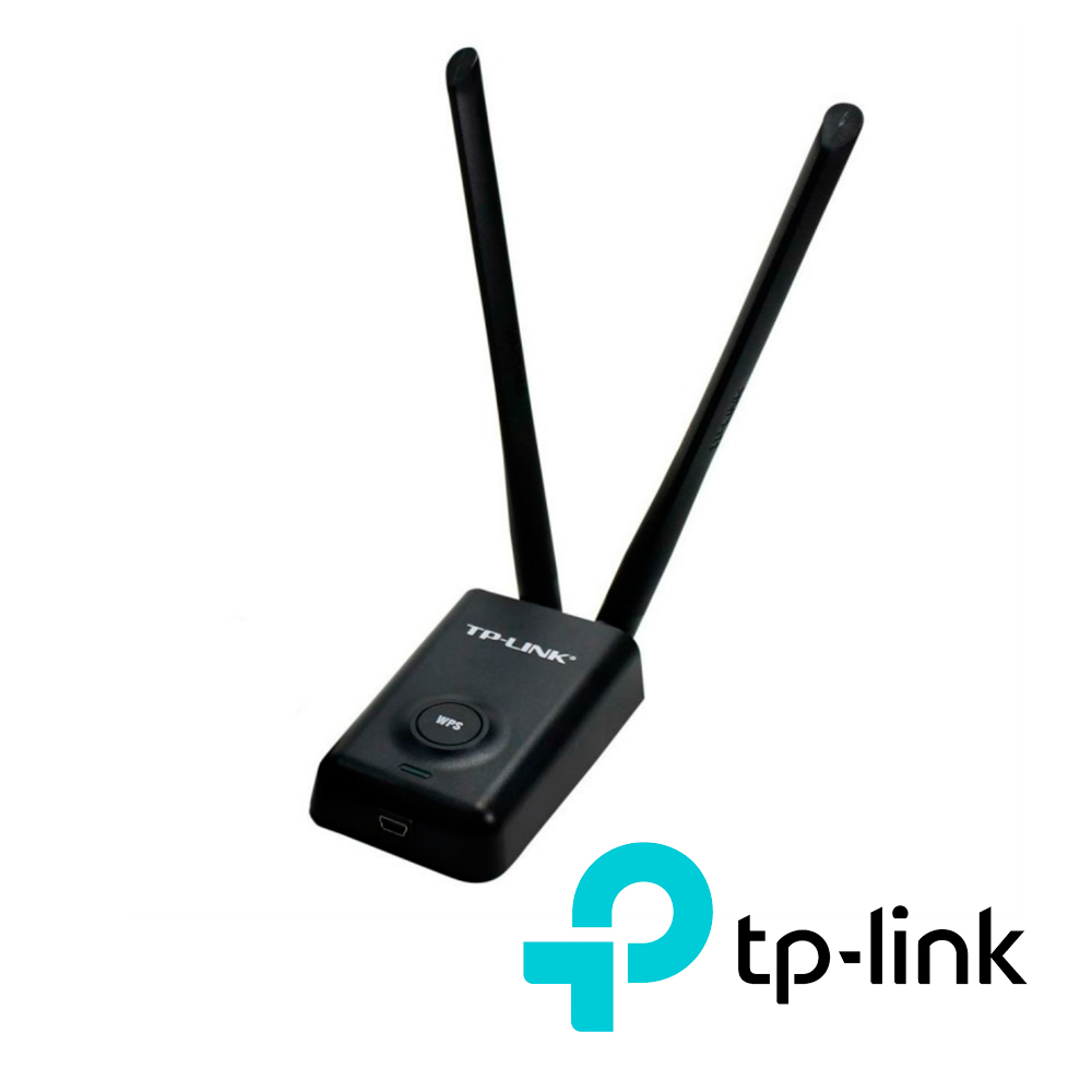 Adaptador USB Inalámbrico de Alta Potencia TP-Link TL-WN8200ND 300 Mbps 2.4 Ghz Antenas