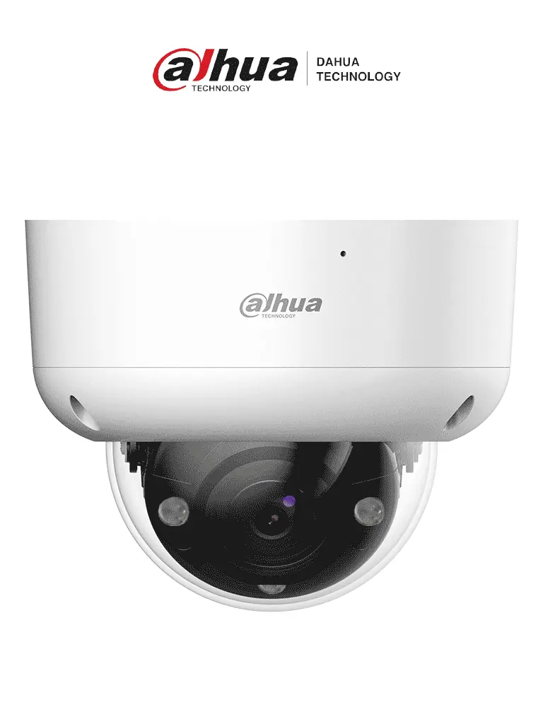 DAHUA HDBW1801RAN-Z-A — Domo 4K 8MP antivandálica, lente motorizado 2.7–13.5mm