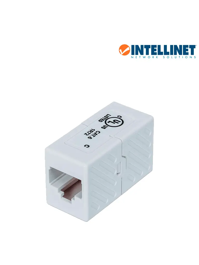 INTELLINET 504751 - Cople CAT 6 / Modular / Blanco 