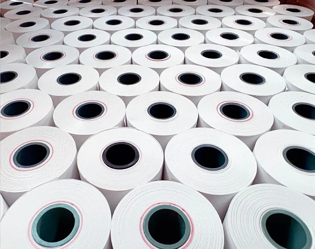 50 Rollos Papel Térmico Miniprinter 57x40 Impresora 58mm Color Blanco