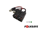 Transceptor HD Folksafe FS-HD4301VP, video y voltaje