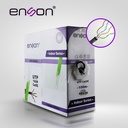 Cable UTP Cat5e Enson 12251B100, bobina 100 m negro