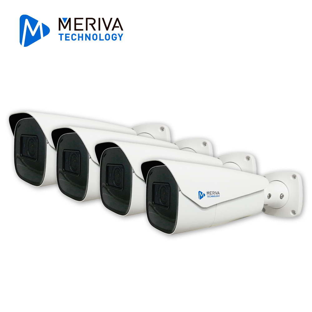 Kit Bullet 4K Hd Meriva Technology MSC-82MPKIT KIT BULLET MOTO 4K