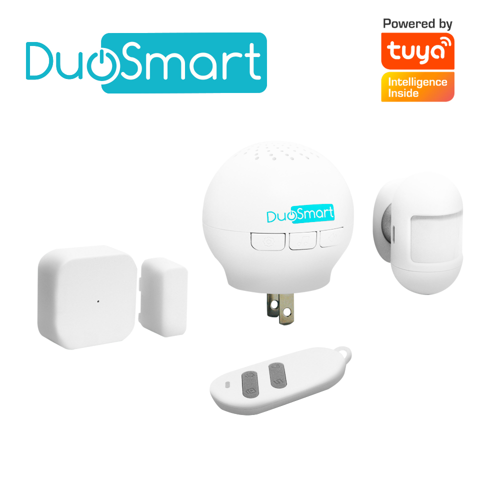 [TSN-AL112DUO02] Kit alarma inalámbrica DuoSmart C20, comunicación dual Wi-Fi 2.4 GHz y RF 433.92