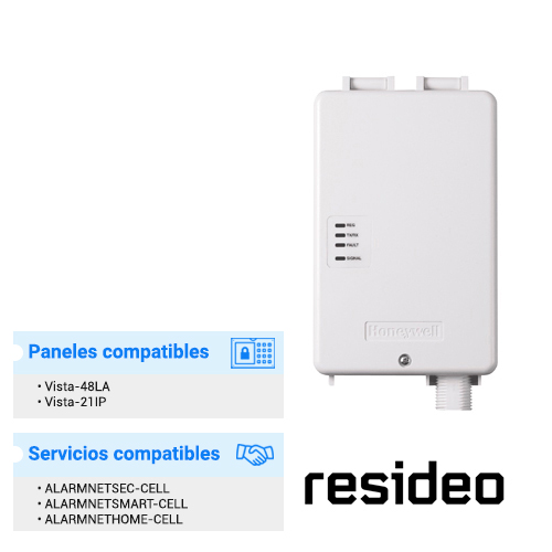 Comunicador 4G LTE-XA Alambrico Compatible con Todos los Paneles de la Serie Vista de